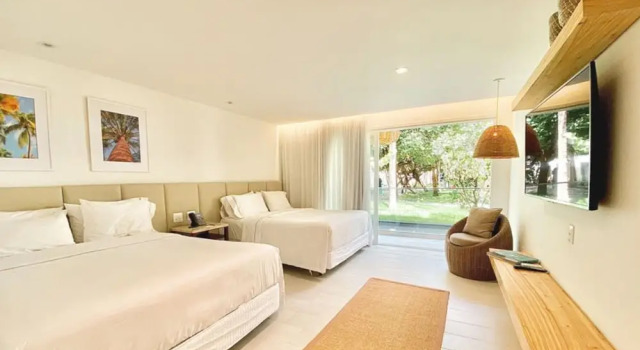 Четырёхместный номер Standard с балконом и с видом на сад The Westin Porto de Galinhas All-Inclusive