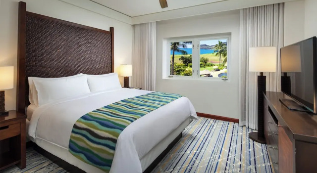 Вилла с 2 комнатами с балконом и с видом на океан Marriott's Kauai Lagoons