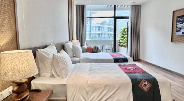 Двухместный номер Deluxe с видом на сад Lady Hill Sapa Resort