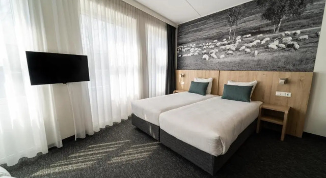 Standard Double room Hotel De Bonte Wever Assen
