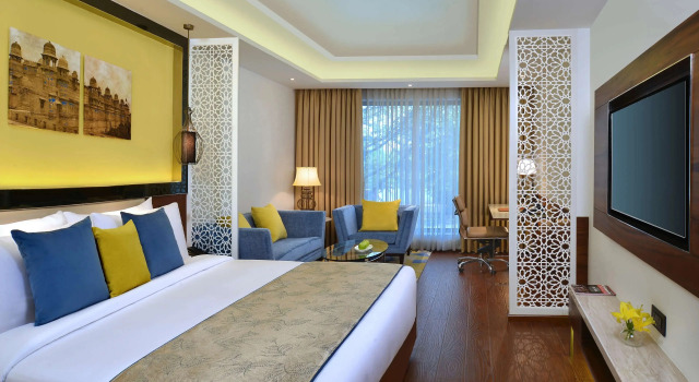 Двухместный люкс c 1 комнатой с видом на город Radisson Gwalior