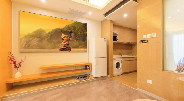 Двухместный номер Comfort с видом на город Beijing Yichao Serviced Apartment