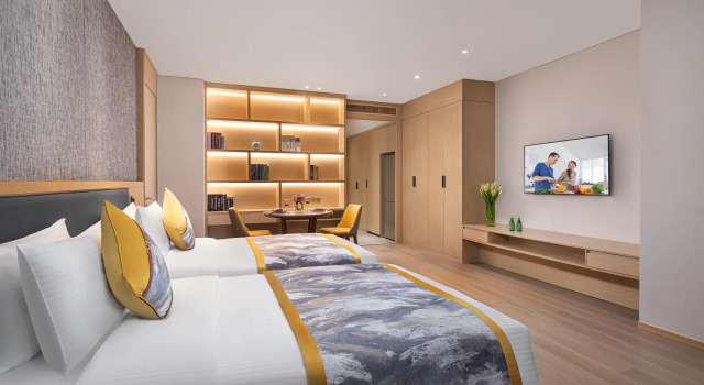 Двухместная студия Somerset Zhuankou Wuhan