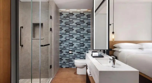 Четырёхместный номер Standard с видом на сад Fairfield by Marriott Baiyin Downtown