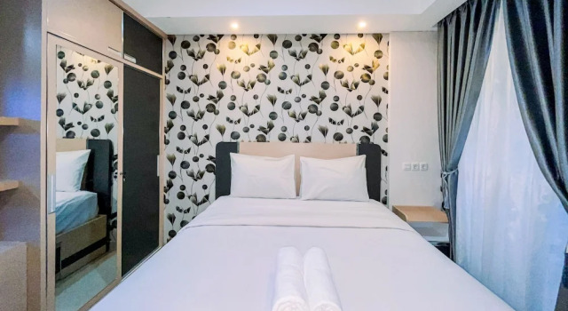 Студия Skylounge Makassar Apartment