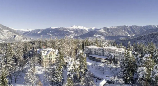 Номер Superior Waldhaus Flims Wellness Resort, Autograph Collection