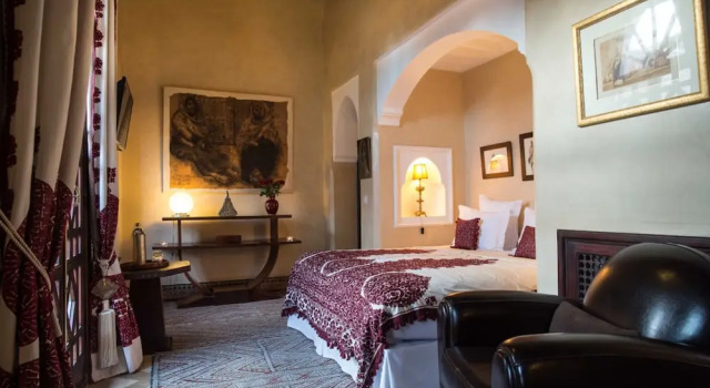 Двухместный номер Luxury с балконом и с красивым видом из окна Palais Riad Lamrani