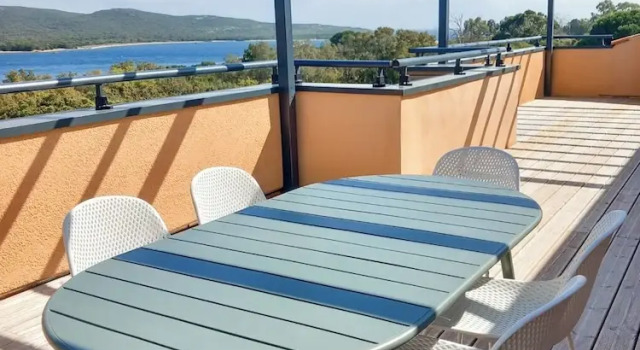 Апартаменты с 3 комнатами с балконом и с видом на море Résidence Pierre & Vacances Cala Di Pianottoli