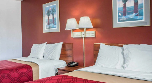 Четырёхместный номер Standard Econo Lodge University