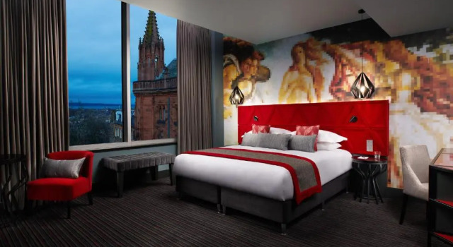 Двухместный клубный номер Standard Malmaison Edinburgh City