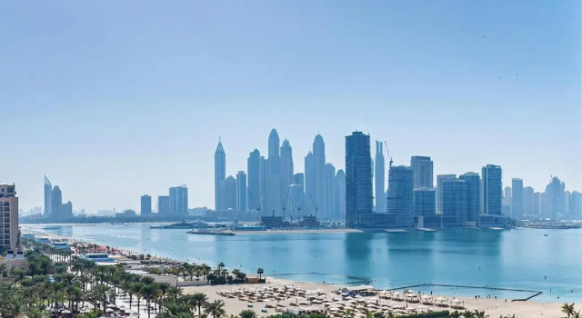 Апартаменты с 2 комнатами с видом на море South & North Residence Palm Jumeirah