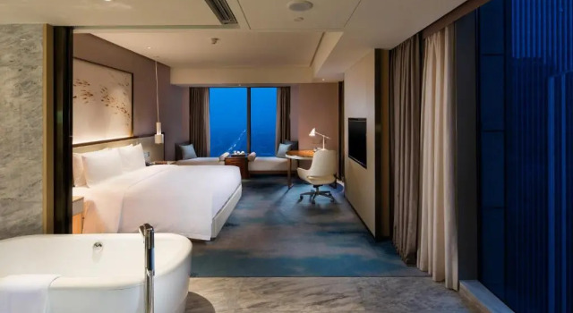 Двухместный номер Deluxe Hilton Quanzhou Riverside