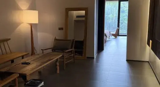 Двухместный люкс с видом на горы Daxin Ashu Courtyard Hotel (Detian Waterfall)