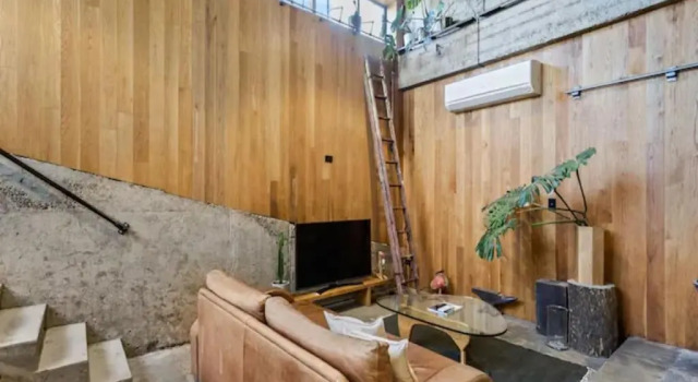 Unique Industrial-Style Apartment in Auckland