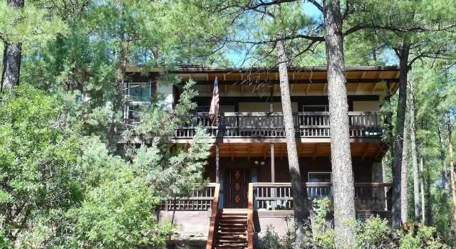 Rustling Pines - Five Bedroom Cabin, Varaa Hotelli Ruidoso New Mexico