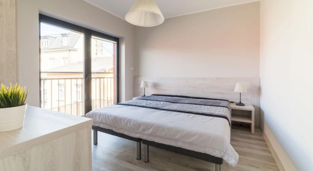 Апартаменты Comfort c 1 комнатой Apartamenty Bałtyckie - Na Wydmie - winda, bezpłatny parking, 100m od port