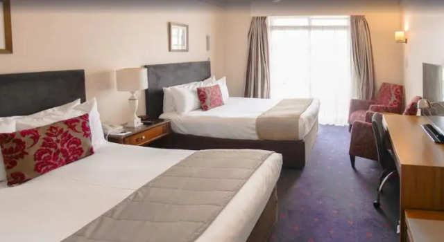 Четырёхместный семейный номер Standard Distinction Hotel Rotorua