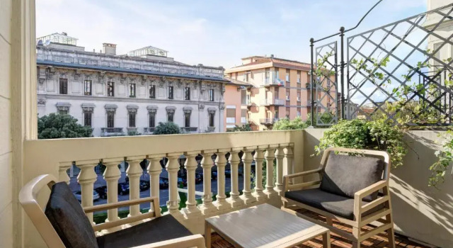 Двухместный номер с террасой Standard Hotel Indigo Verona - Grand Hotel Des Arts by IHG