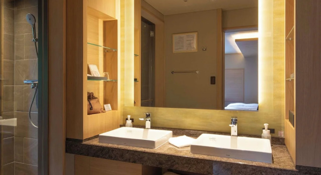 Двухместная West Building Premium Corner Open-Air Hot Spring Bath Dai-ichi Takimotokan