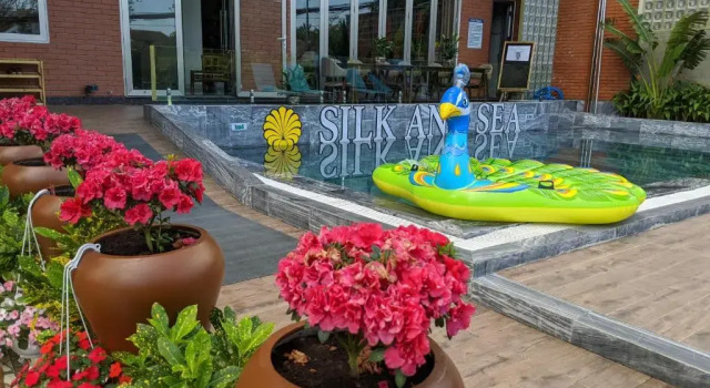 Кровать в общем номере Ancient Beach Boutique & Spa - Beachside Hotel