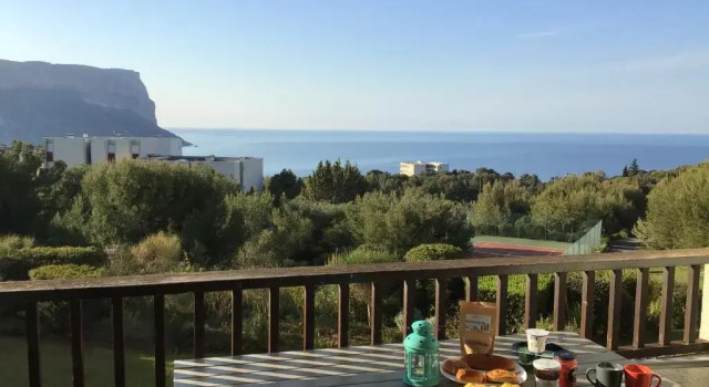 Апартаменты Cassis 4Pers Vue Mer Wifi Tennis Parking Piscine