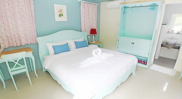 Двухместная вилла Deluxe с балконом A Little Villa