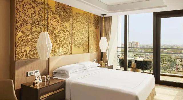 Двухместная студия с балконом Taj Wellington Mews Chennai