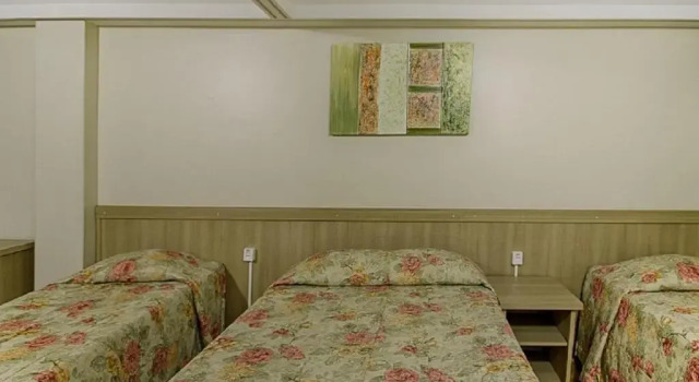 Семейный номер Standard Hotel Golden Park Curitiba By Nacional Inn