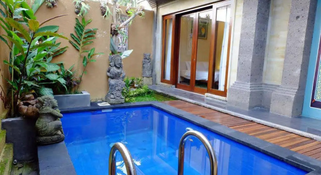 Villa Ayung Ubud, Rezervovat Vila Chaty v Bali, Chalupa