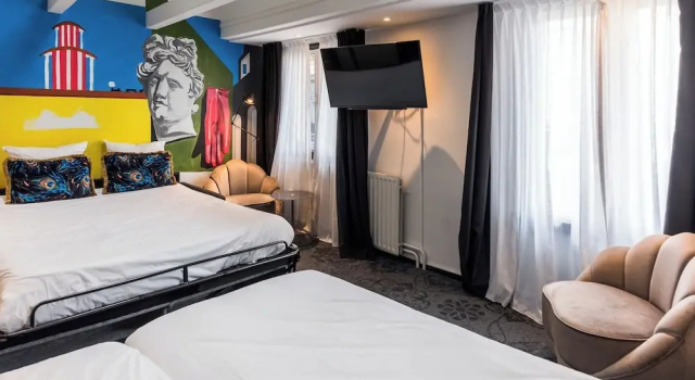 Четырёхместный номер Standard Hotel Pauw