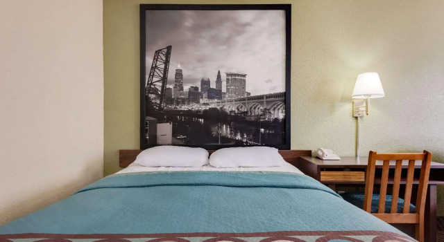 Двухместный номер Standard Super 8 by Wyndham Mentor/Cleveland Area