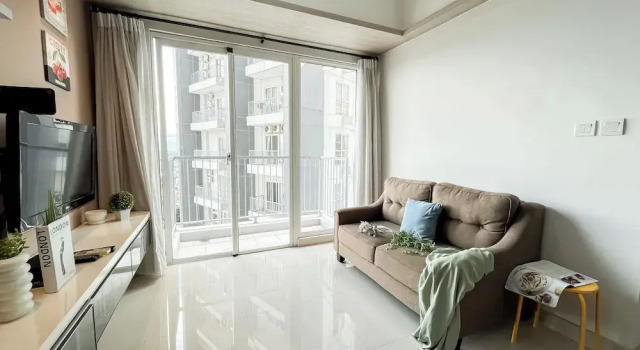 Apartamento Estándar Brown Accent 2Br At Apartment Casa De Parco