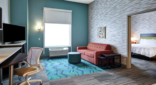 Двухместный люкс Home2 Suites By Hilton Amherst Buffalo