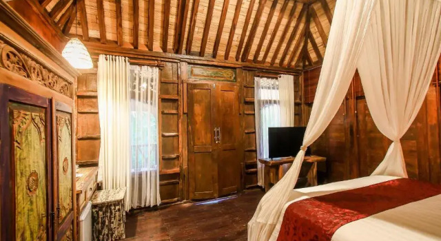 Люкс с видом на сад Keramas Sacred River Retreat Resort and Villa