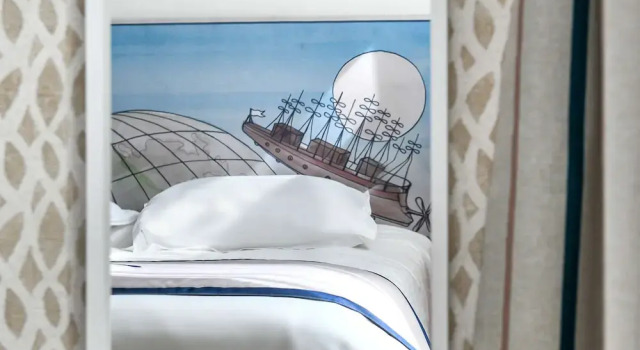 Номер Superior Hôtel Jules Verne Biarritz