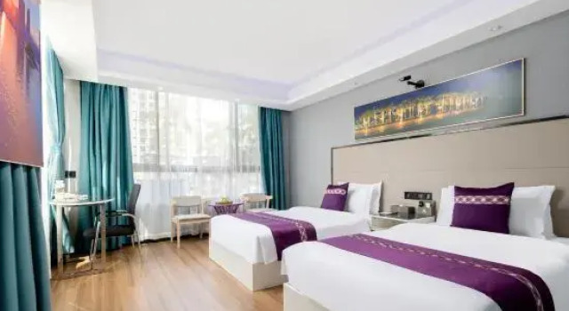 Люкс Deluxe Qionghai Hanlong Wisdom Island Hotel (Wanquanhe Tourist Area Yinhai Road Branch)