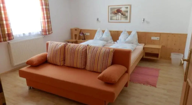 Апартаменты с 2 комнатами с балконом Haus Sonnental