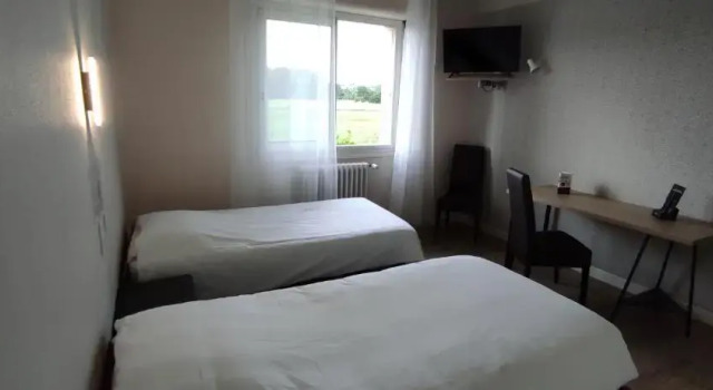 Standard Twin room Hostellerie du Parc