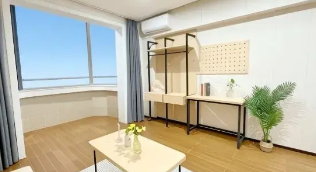 Люкс Deluxe One·Smart Audio-Visual Apartment (Dongguan Wanjiang Subdistrict Metropolitan Plaza)