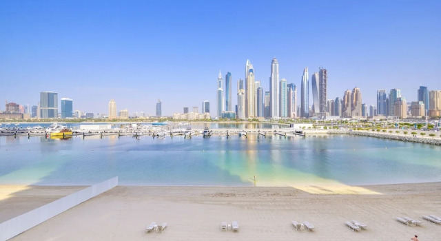 Апартаменты Deluxe Sunrise Bay - Ultra Luxury Emaar Beachfront - Private Beach and Pool