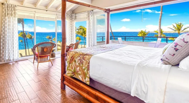 Номер Standard с 4 комнатами с балконом Kapalua Bay Villas Ocean View 1 BR Sleeps 4 Villas Steps to Beach Complimentary Car with 6 Nights KBV-24G3 by KBM