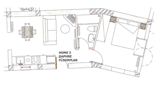 Апартаменты Daphne House In Pelion