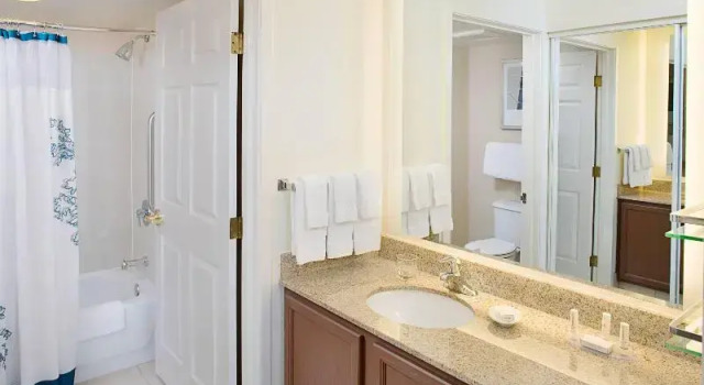 Двухместный люкс Residence Inn by Marriott Detroit Livonia