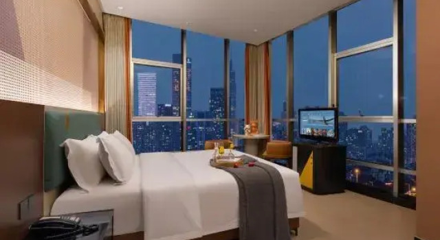 Люкс Deluxe Jiangmen Jinxi International Hotel (Wuyi University Lihe Plaza)