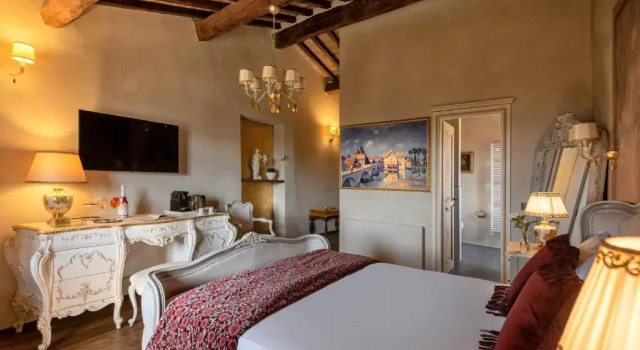 Номер Superior Il Miraggio in Val dOrcia Relais & Spa