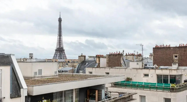 Luxeux T2 de 85m2 vue sur la Tour Eiffel, Забронировать Отель Париж Иль-де-Франс, рядом с Passerelle Debilly