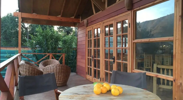 Коттедж Deluxe с видом на сад Casa con Piscina en Olmue