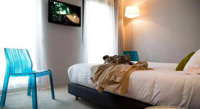 Süper oda Hôtel L'échappée Belle