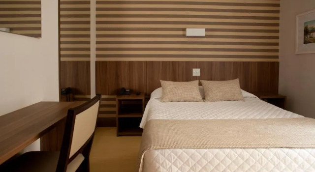 Двухместный номер Superior Hotel Continental Business - 200 metros do Complexo Hospitalar Santa Casa