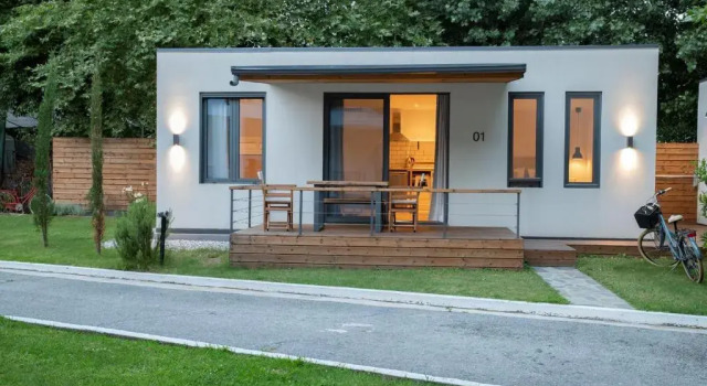 Бунгало Deluxe Gkaras Campsite & Apartments